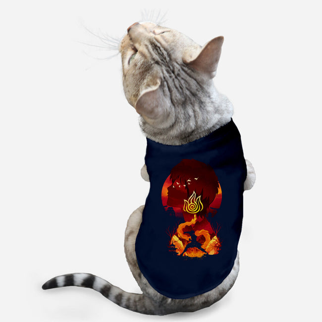 Fire Nation Landsacape-cat basic pet tank-dandingeroz