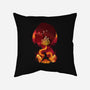 Fire Nation Landsacape-none removable cover w insert throw pillow-dandingeroz