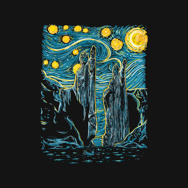 Starry Argonath-unisex baseball tee-retrodivision