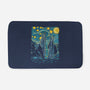 Starry Argonath-none memory foam bath mat-retrodivision