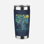 Starry Argonath-none stainless steel tumbler drinkware-retrodivision