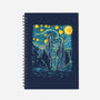 Starry Argonath-none dot grid notebook-retrodivision
