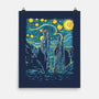 Starry Argonath-none matte poster-retrodivision