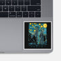 Starry Argonath-none glossy sticker-retrodivision