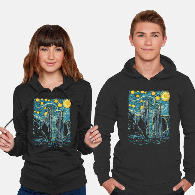 Starry Argonath-unisex pullover sweatshirt-retrodivision