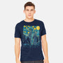 Starry Argonath-mens heavyweight tee-retrodivision
