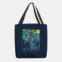 Starry Argonath-none basic tote-retrodivision