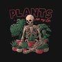Plants Are My Life-none removable cover w insert throw pillow-eduely