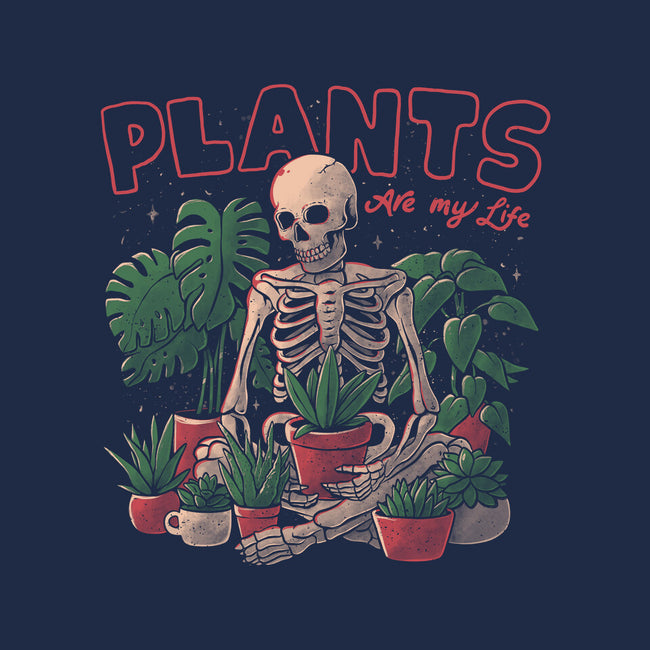 Plants Are My Life-none removable cover w insert throw pillow-eduely