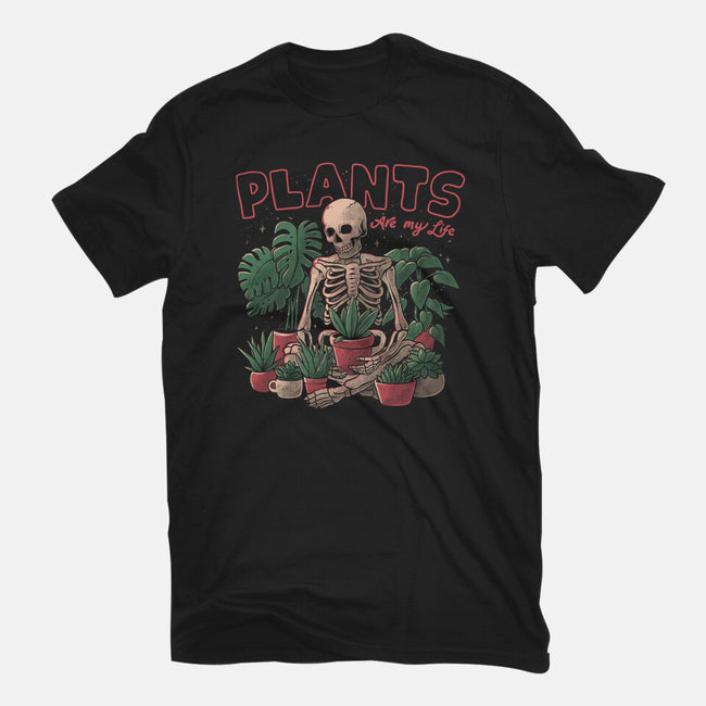 Plants Are My Life-youth basic tee-eduely
