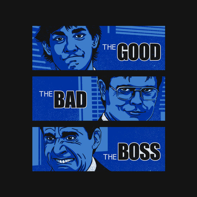 The Good, The Bad And The Boss-none removable cover w insert throw pillow-Getsousa!