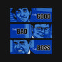 The Good, The Bad And The Boss-none removable cover w insert throw pillow-Getsousa!