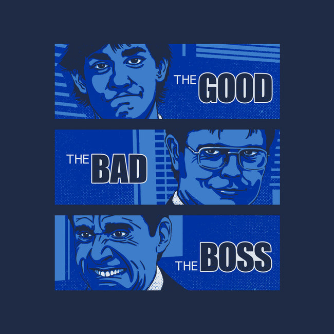 The Good, The Bad And The Boss-unisex kitchen apron-Getsousa!