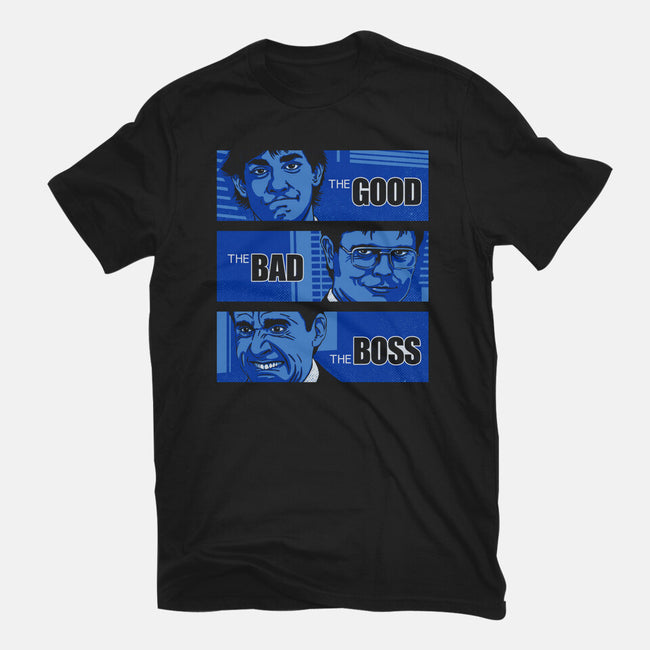 The Good, The Bad And The Boss-youth basic tee-Getsousa!