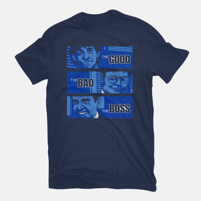 The Good, The Bad And The Boss-mens heavyweight tee-Getsousa!