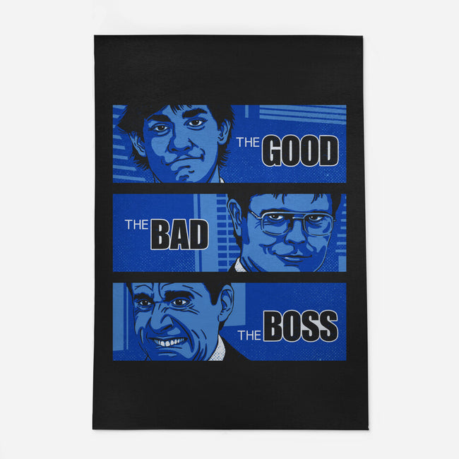The Good, The Bad And The Boss-none outdoor rug-Getsousa!