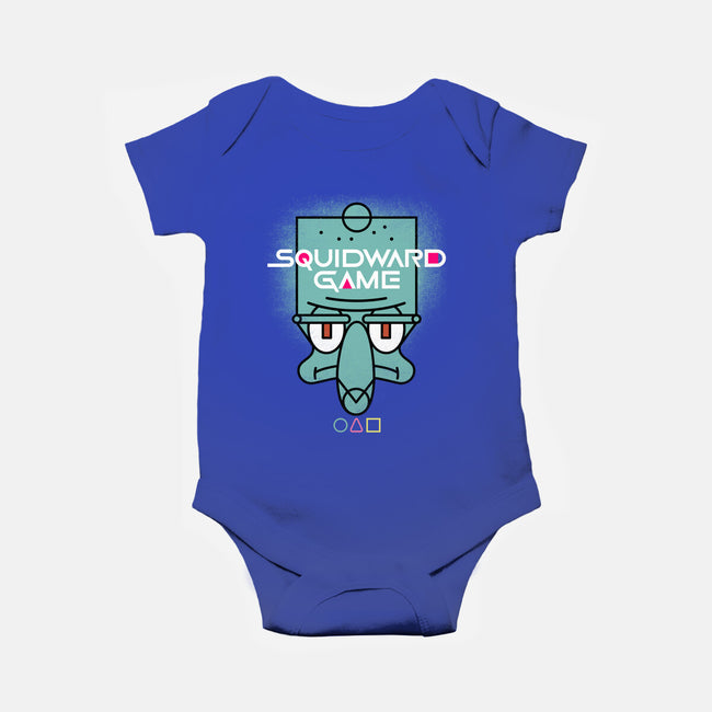 Squidward Game-baby basic onesie-rocketman_art