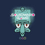 Squidward Game-none polyester shower curtain-rocketman_art