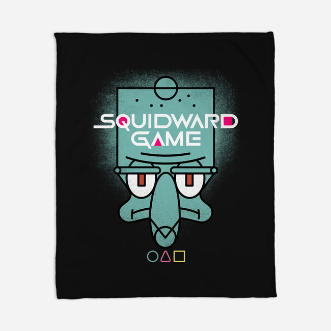 Squidward Game-none fleece blanket-rocketman_art