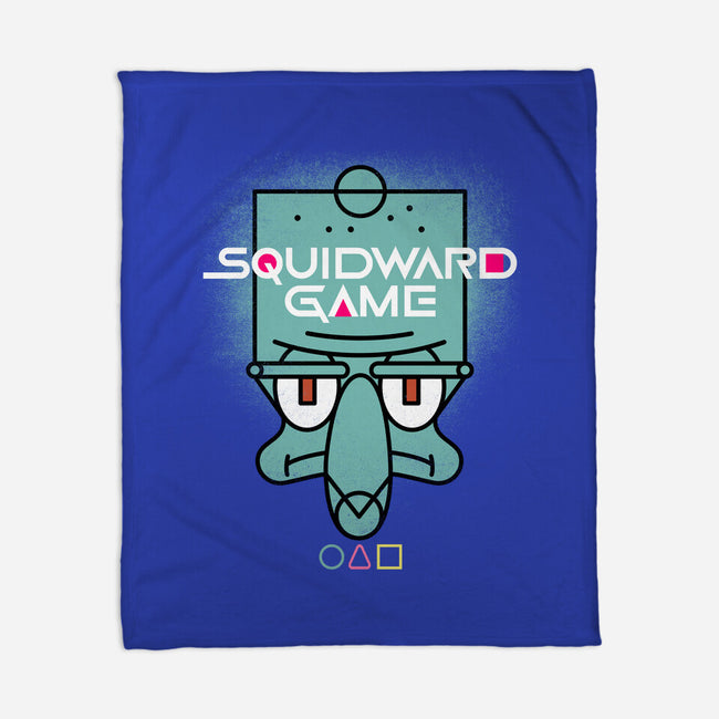 Squidward Game-none fleece blanket-rocketman_art