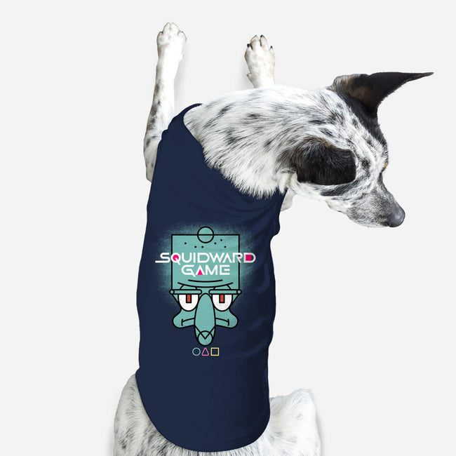Squidward Game-dog basic pet tank-rocketman_art