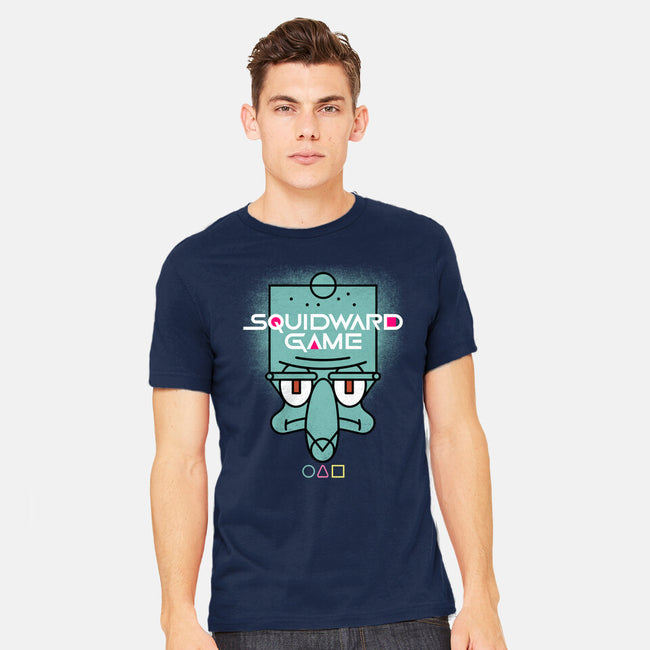 Squidward Game-mens heavyweight tee-rocketman_art