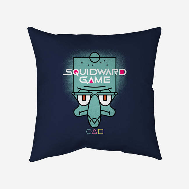 Squidward Game-none removable cover throw pillow-rocketman_art
