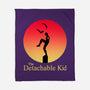 The Detachable Karate Kid-none fleece blanket-Boggs Nicolas