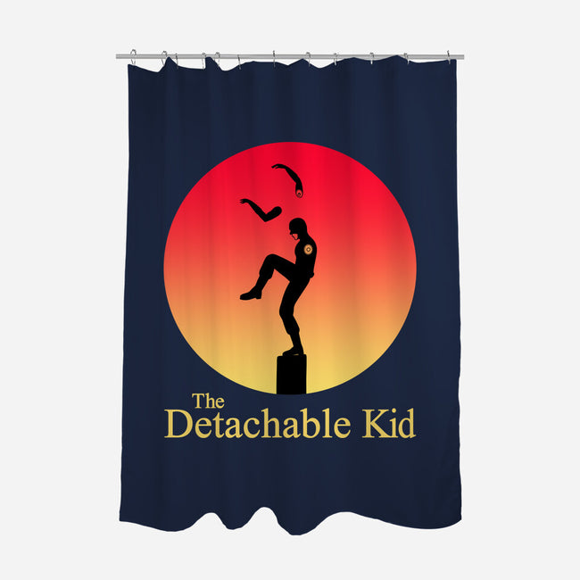 The Detachable Karate Kid-none polyester shower curtain-Boggs Nicolas