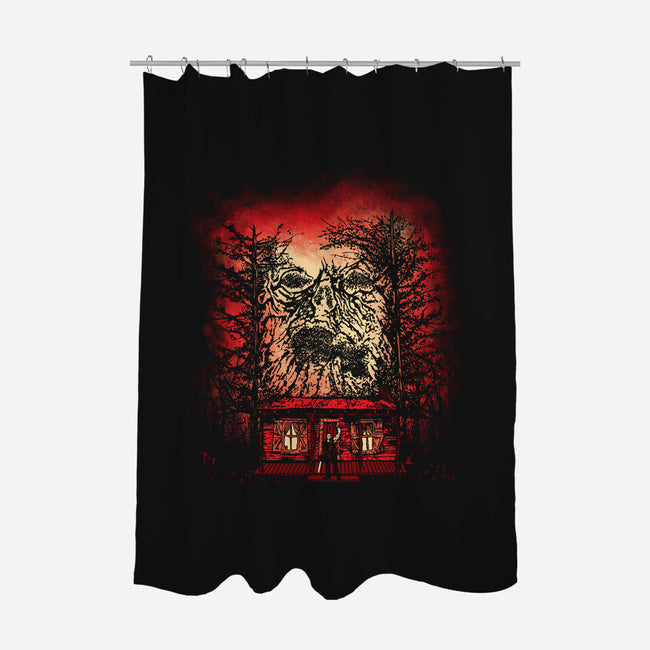 Hell On Earth-none polyester shower curtain-dalethesk8er