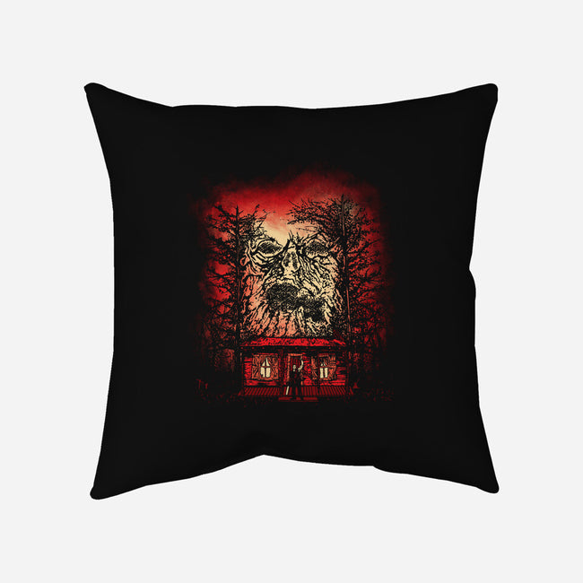 Hell On Earth-none removable cover w insert throw pillow-dalethesk8er