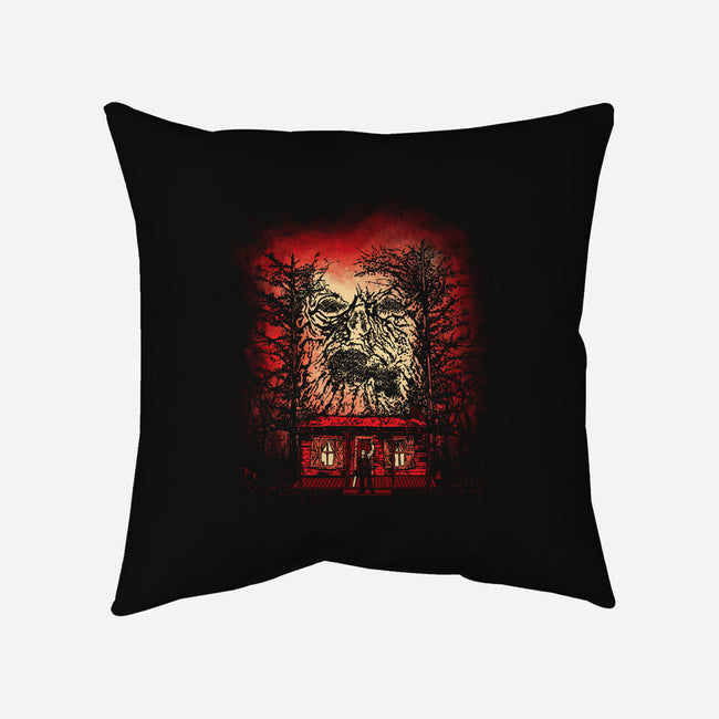 Hell On Earth-none removable cover throw pillow-dalethesk8er