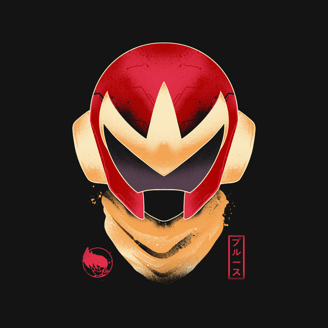 Protoman-none removable cover throw pillow-RamenBoy