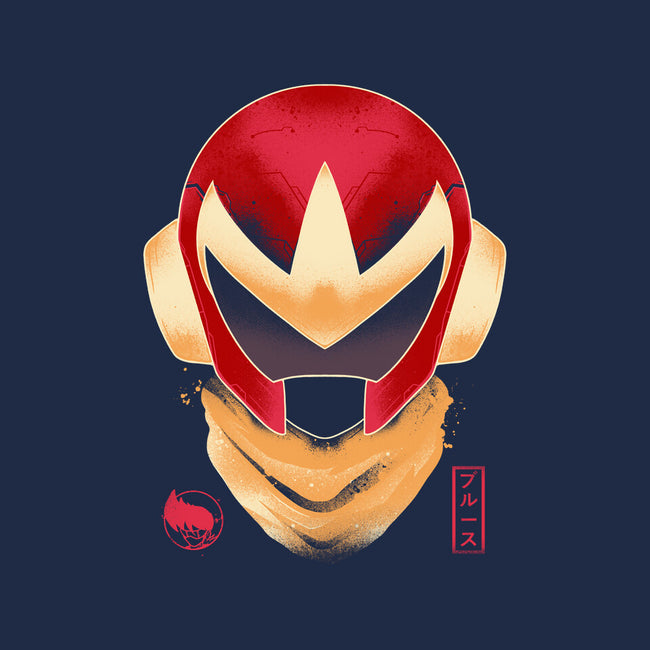 Protoman-none drawstring bag-RamenBoy