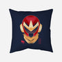 Protoman-none removable cover w insert throw pillow-RamenBoy