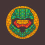 117 Helmet Mosaic-none glossy sticker-Logozaste