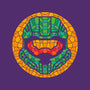 117 Helmet Mosaic-none glossy sticker-Logozaste