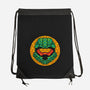 117 Helmet Mosaic-none drawstring bag-Logozaste