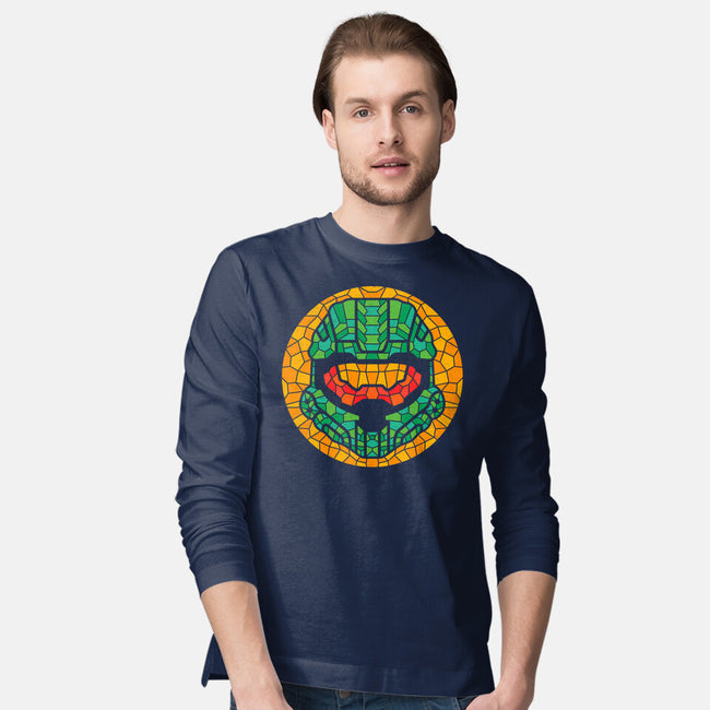 117 Helmet Mosaic-mens long sleeved tee-Logozaste