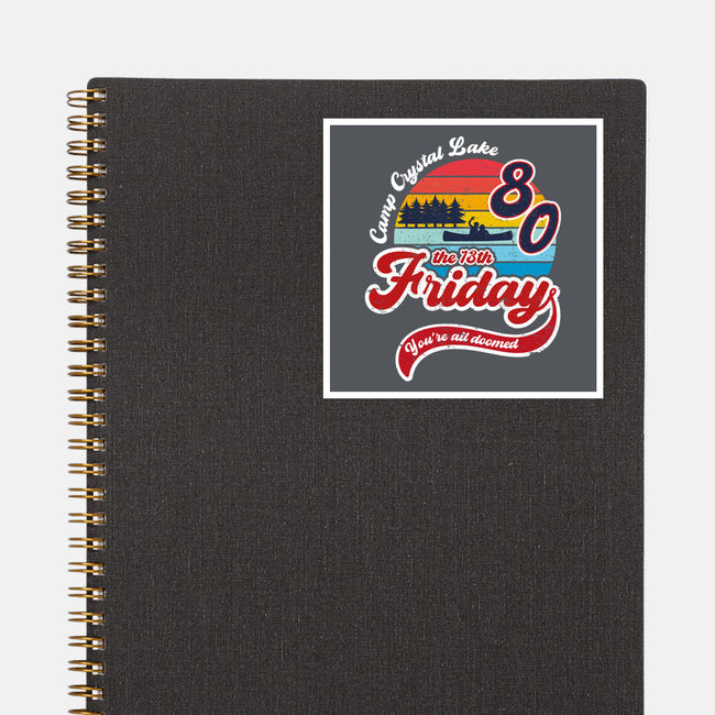 Friday 1980-none glossy sticker-DrMonekers
