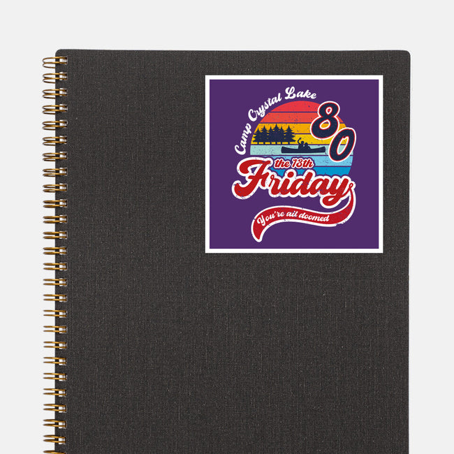 Friday 1980-none glossy sticker-DrMonekers
