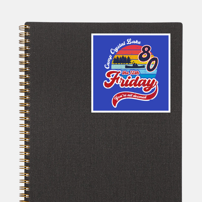 Friday 1980-none glossy sticker-DrMonekers