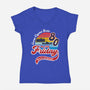 Friday 1980-womens v-neck tee-DrMonekers