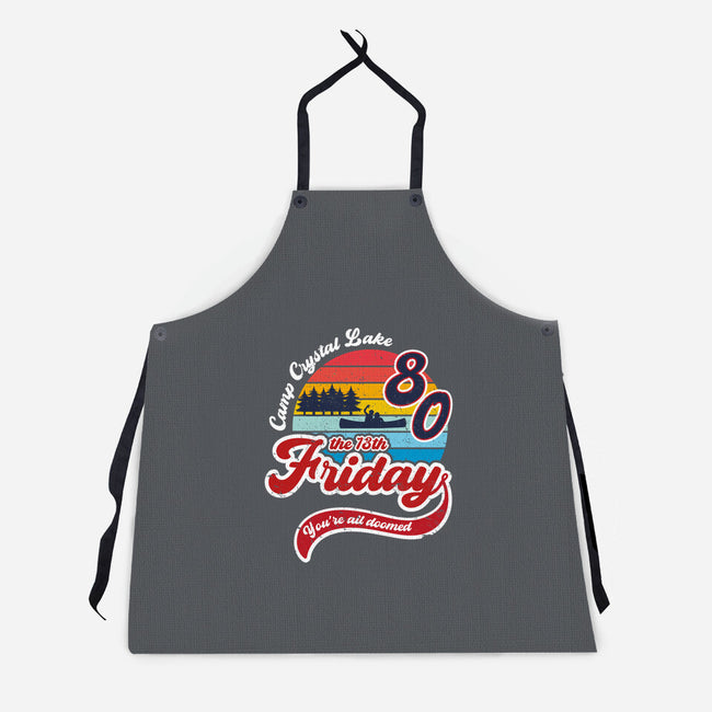 Friday 1980-unisex kitchen apron-DrMonekers