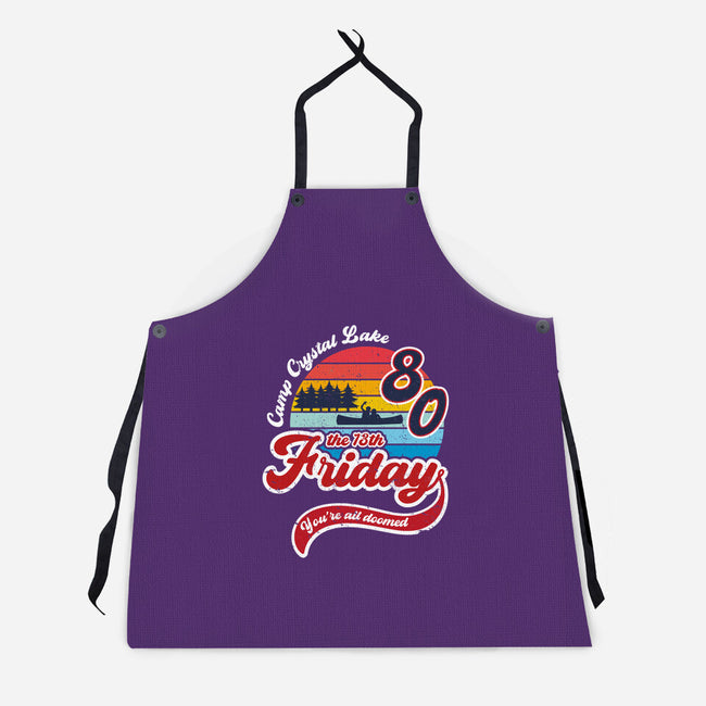Friday 1980-unisex kitchen apron-DrMonekers