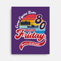 Friday 1980-none stretched canvas-DrMonekers