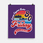 Friday 1980-none matte poster-DrMonekers