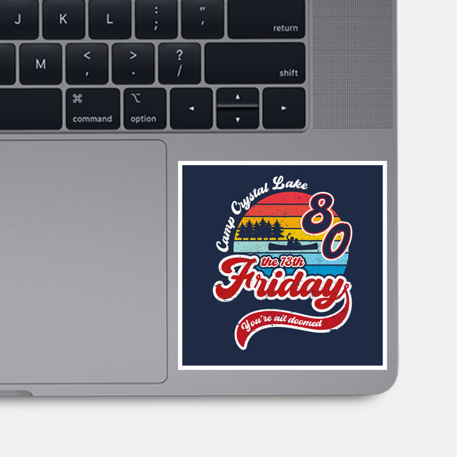 Friday 1980-none glossy sticker-DrMonekers