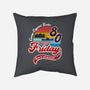 Friday 1980-none removable cover w insert throw pillow-DrMonekers