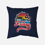 Friday 1980-none removable cover w insert throw pillow-DrMonekers